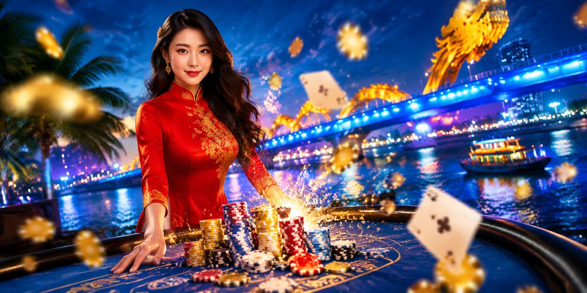 Người chơi bài và xổ số tại Đà Nẵng với trang phục áo dài truyền thống