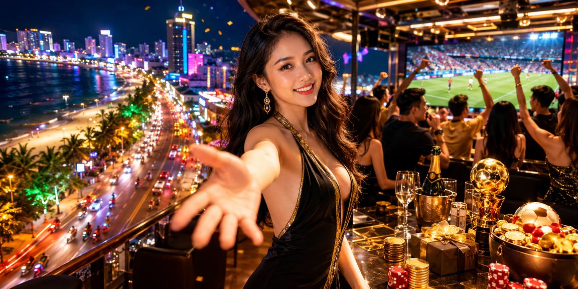 Không khí giải trí casino và thể thao tại bãi biển Nha Trang